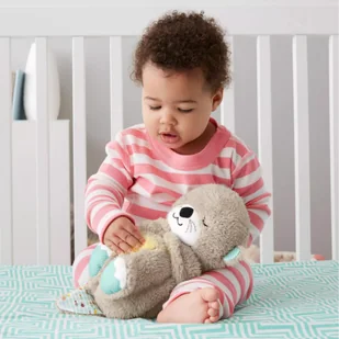 Fisher Price Wydra usypianka-przytulanka FXC66 - Szumiące zabawki - miniaturka - grafika 35