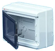 Rozdzielnie elektryczne - ABB Lampka kontrolna z diodą LED fi=22mm CL2-523C; U=230V AC; Biała 1SFA619403R5238 CL2-523C - miniaturka - grafika 1