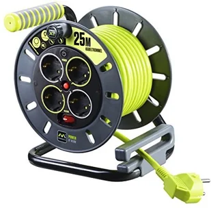 Masterplug Listwa zasilająca Przedłużacz Pro XT bęben z kablem25 m OMG25164SL-PX - Listwy zasilające - miniaturka - grafika 2