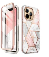 Etui i futerały do telefonów - Supcase Etui Cosmo do iPhone 13 Pro Marble - miniaturka - grafika 1