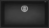 Zlewozmywaki - Elleci Quadra 130 (podwieszany) 40 Full black - miniaturka - grafika 1