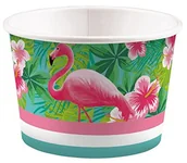 Kinder party - Amscan 8 Flamingo Paradies pucharek na lody - miniaturka - grafika 1