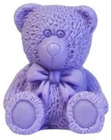 LaQ LaQ, Happy Soaps, naturalne mydło glicerynowe Mały Miś, 30 g - Mydła - miniaturka - grafika 2