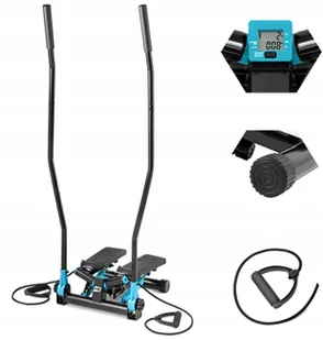 Stepper skrętny z linkami Nordic walking ramiona - Steppery i stepy - miniaturka - grafika 2