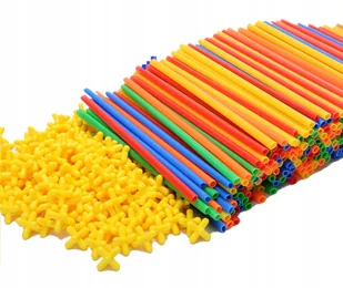 Kontext SŁOMKI DO BUDOWANIA 170szt KLOCKI KONSTRUKCYJNE KX7504 - Zabawki konstrukcyjne - miniaturka - grafika 3