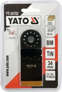 YATO BRZESZCZOT BIM-TIN DŁ 90MM SZER 34MM DLA YT-82223 500W - Brzeszczoty - miniaturka - grafika 3