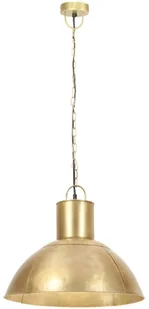 VidaXL Lampa wisząca, 25 W, kolor mosiądzu, okrągła, 48 cm, E27 320564 - Lampy sufitowe - miniaturka - grafika 3