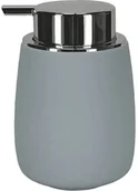 Mydelniczki i dozowniki mydła - Kleine Wolke Dozownik do mydła Easy Eclipse Misty Grey 4004478324985 - miniaturka - grafika 1