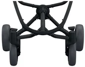 Akcesoria do wózków - Quinny Zapp X 4-zestaw koła-bardziej Graphite, szary - miniaturka - grafika 1