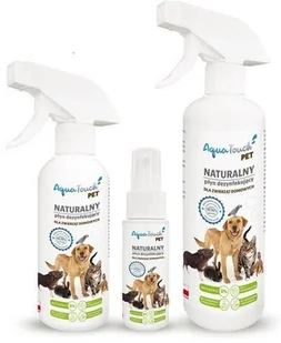 AQUATOUCH PET AQUATOUCH PET Naturalny płyn dezynfekujący dla zwierząt 500ml - Dezynfekcja - miniaturka - grafika 2