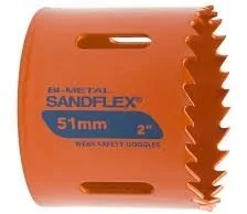 BAHCO piła otwornica bimetaliczna do metalu, stali i drewna 121mm Sandflex Bahco [3830-121-VIP] - Otwornice - miniaturka - grafika 8