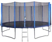 Trampoliny - Spartan Trampolina duża kompletna z siatką 426 cm S1359 - miniaturka - grafika 1