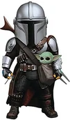 Figurki dla dzieci - Star Wars Beast Kingdom Toys Beast Kingdom Toys The Mandalorian - Figurka Egg Attack Action The Mandalorian 17 cm EAA-122 - miniaturka - grafika 1