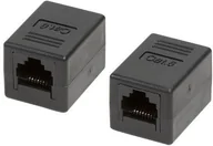 Adaptery i przejściówki - Logilink Adapter złączka sieciowa Kat.6 NP0034A 2xRJ45 NP0034A - miniaturka - grafika 1
