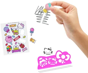 Mattel Hello Kitty Piórnik Wesołe miasteczko zestaw GVC41 - Figurki dla dzieci - miniaturka - grafika 5