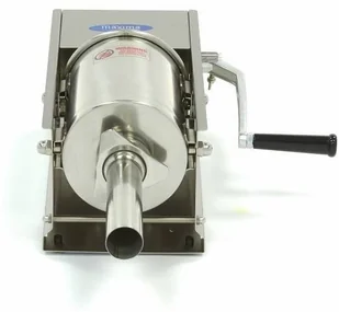 MAXIMA Nadziewarka kiełbasy Maxima 3L - Poziomy - Stal nierdzewna - 4 tuby napełniające MAXIMA 09300467 09300467 09300467 - Artykuły masarskie - miniaturka - grafika 5