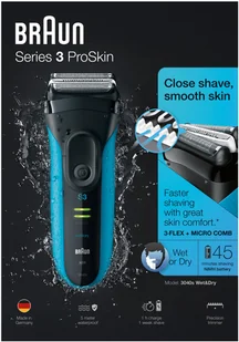 Braun 3040 W&D - Golarki męskie - miniaturka - grafika 7