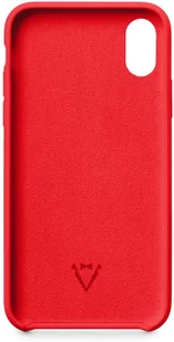 moVear Etui silikon iPhone Xs moVear silkyCase Czerwony A0IXSCSC0RECRE - Etui i futerały do telefonów - miniaturka - grafika 4