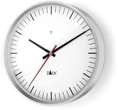 Zegary - Zack Zegar sterowany radiowo 30 cm Vida biały 60066 - miniaturka - grafika 1