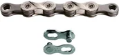 Łańcuchy rowerowe - Shimano Łańcuch KMC X-9 114-ogniw 9-rzędowy szary z zapinką box 143041 - miniaturka - grafika 1