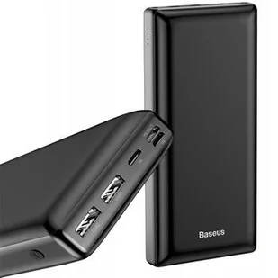 Baseus Mini JA 30000mAh Czarny - Powerbanki - miniaturka - grafika 2