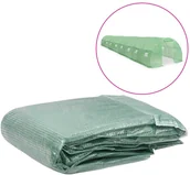 Pozostałe ozdoby ogrodowe - vidaXL Zastępcze pokrycie szklarni (36 m), 300x1200x200 cm, zielone - miniaturka - grafika 1