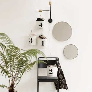 House Doctor House Doctor - Zestaw czterech koszy 1-2-3-4 8474 - Pudła i pojemniki do przechowywania - miniaturka - grafika 2