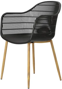 Simplet Krzesło Becker czarne/naturalne - Krzesła - miniaturka - grafika 18