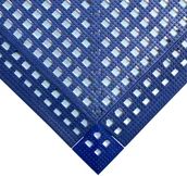 Wycieraczki - Coba Mata Antypoślizgowa Pod Prysznic Flexi-Deck Niebieski 0.3M X 0.3M (Zestaw 9 Sztuk) - miniaturka - grafika 1