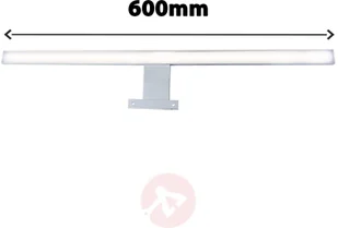 Briloner Oświetlenie lustra LED 2104 60cm - Lampy ścienne - miniaturka - grafika 4