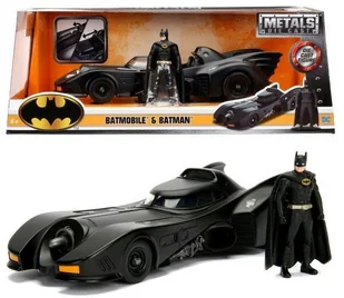 Simba Toys Batman. Batmobile 1989 z figurką Batmana - Samochody i pojazdy dla dzieci - miniaturka - grafika 3