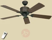 Wentylatory sufitowe - Casa Fan Wentylator sufitowy Eco Elements brąz orzech - miniaturka - grafika 1