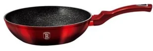 WOK GRANITOWY 28cm BERLINGER HAUS BURGUNDY BH-1625 - Woki - miniaturka - grafika 2