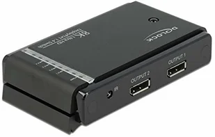 Delock DisplayPort 1.4 Switch 2 x 2 DisplayPort in to 1 x 2 DisplayPort out 8K DisplayPort Switch black - Części i akcesoria do laptopów - miniaturka - grafika 2