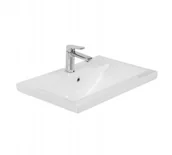 Umywalki - Lavita Kalifornia Umywalka meblowa 61x39 cm biała 5908211495224 - miniaturka - grafika 1