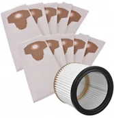 Filtry do odkurzaczy - Worki 10x filtr odkurzacza Dexter 20L 30L Zmywalny - miniaturka - grafika 1