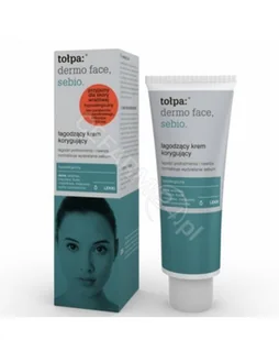 Tołpa TOŁPA) TOŁPA DERMO FACE SEBIO Lekki łagodzący krem korygujący 40 ml 7066412 - Kremy do twarzy - miniaturka - grafika 2