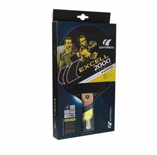 Cornilleau Rakietka do tenisa Excell 2000 Carbon 412000 - Tenis stołowy - miniaturka - grafika 9
