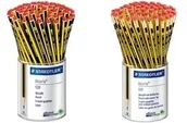 Ołówki - Staedtler 122 kp72 Noris ołówka HB Tip, 72 sztuk w kołczanie wyświetlacz z gumką 4007817132104 - miniaturka - grafika 1