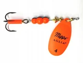 Przynęty - MEPPS Błystka Aglia Fluo Orange 0/2,5g - miniaturka - grafika 1