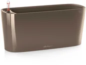 Donice - Lechuza Donica Delta 20 ALL-IN-ONE, taupe, wysoki połysk, 15566 - miniaturka - grafika 1