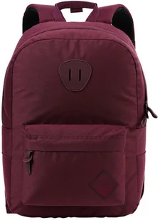 Nitro Nitro Urban Classic, Old School Daypack plecak dzienny z wyściełaną kieszenią na laptopa, miejski Streetpack, plecak codzienny, plecak szkolny, torba szkolna, Wine, 20 l 1161-878051 - Plecaki - miniaturka - grafika 2
