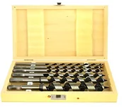 Wiertła - Geko Zestaw wierteł 6-częściowy  6 mm- 25 mm wężyk długość 230 MM do drewna z 6-kątne włączenia G38120 - miniaturka - grafika 1