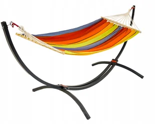 Spokey Hamak Bench Green - Fotele ogrodowe wiszące - miniaturka - grafika 48