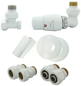 Głowice termostatyczne - Vario Term Zestaw All in One Master, Kolor: Biały, Orientacja zaworu: Prawy, Rodzaj instalacji: Alu Pex - 16x2 mm AEMAGSO206CFK/P/PEX - miniaturka - grafika 1