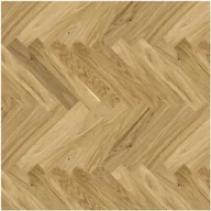 Podłogi drewniane - Barlinek ADVANCE Deska trójwarstwowa jodełka klasyczna dąb szczotkowany 1-lamelowa lakier matowy 14 mm - miniaturka - grafika 1