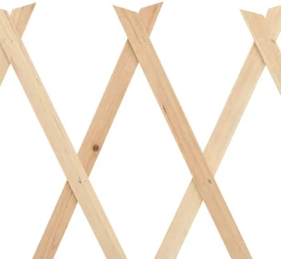 vidaxl Płotki kratkowe, 5 szt., drewno jodłowe, 180x60 cm 47240 - Ogrodzenia - miniaturka - grafika 6