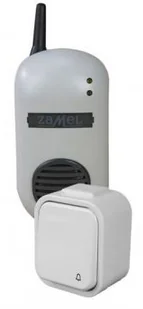 ZAMEL Gong bezprzewodowy BULIK zestaw hermetyczny DRS-982H 230V - Alarmy - miniaturka - grafika 2