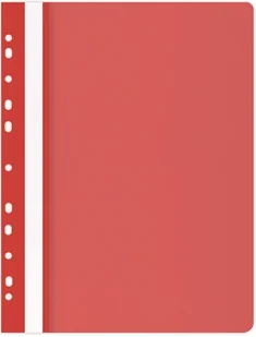 Office products Skoroszyt , PP, A4, miękki, wpinany, czerwony 21104121-04 - Teczki i skoroszyty - miniaturka - grafika 2
