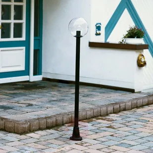 Albert Leuchten Słupki oświetleniowe KRISTALLKUGEL czarne - Lampy ogrodowe - miniaturka - grafika 3